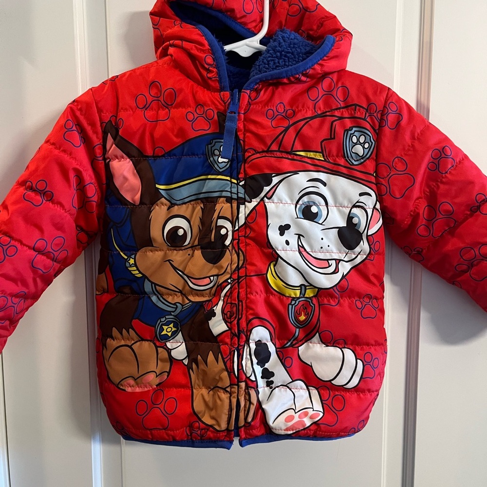 Paw Patrol Red and Blue Kids Jacket